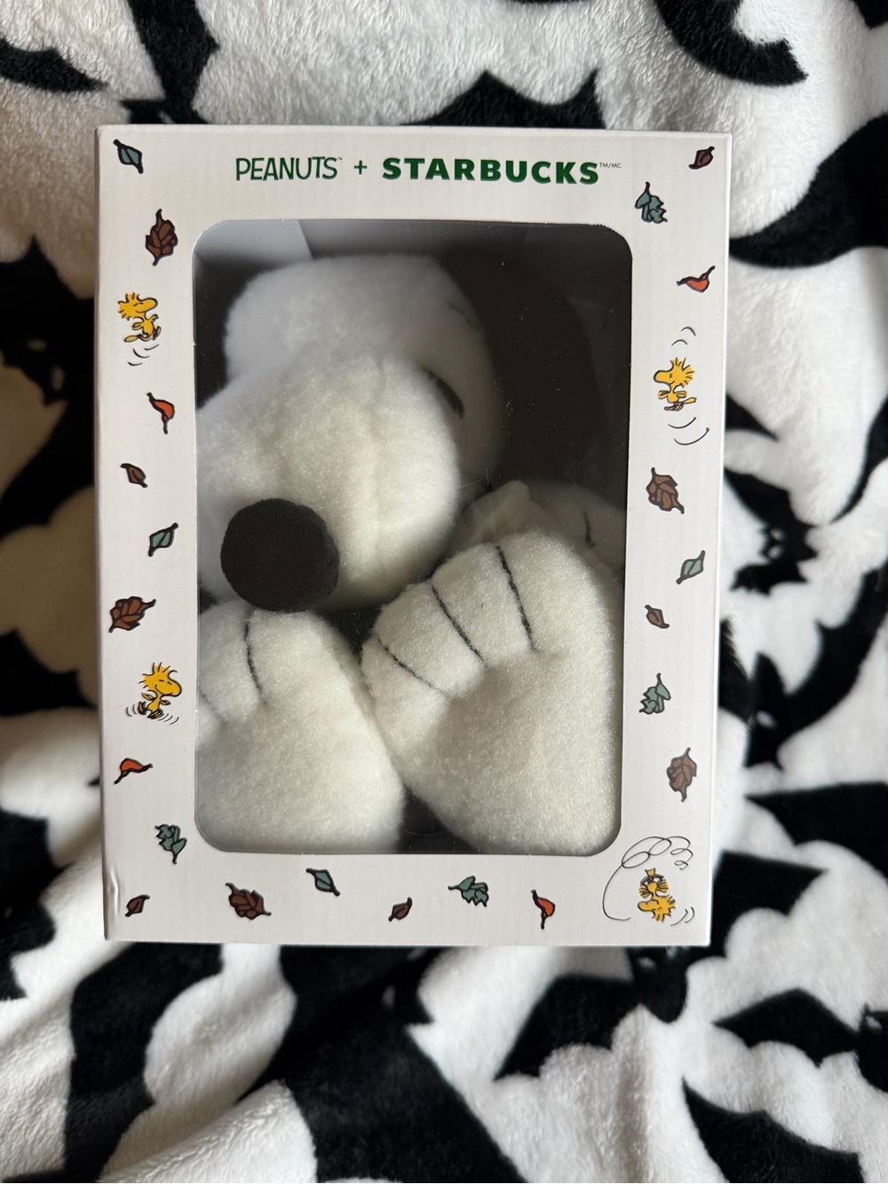 Peanuts x Starbucks White Snoopy Plush
